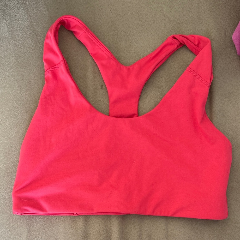 Old Navy Powersoft Bright Pink Sports Bra